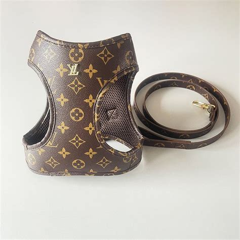 louis vuitton men's harness|louis vuitton collar for dog.